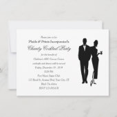 Charity Dinner Black Tie Event Einladung (Vorderseite)