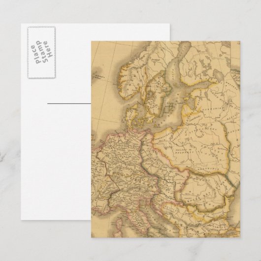 Charlemagne Empire Postkarte (Vorne/Hinten)