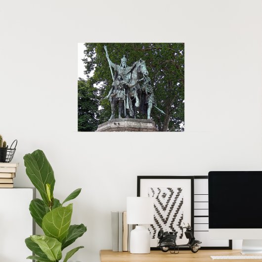 Charlemagne Poster (Heimbüro)