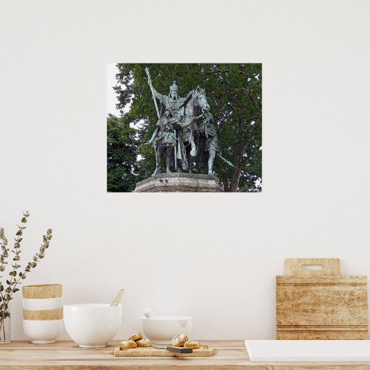 Charlemagne Poster (Küche)