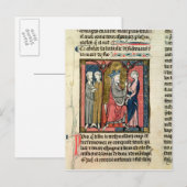 Charlemagne sendet Ganelon Postkarte (Vorne/Hinten)