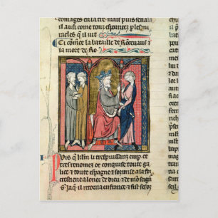 Charlemagne sendet Ganelon Postkarte