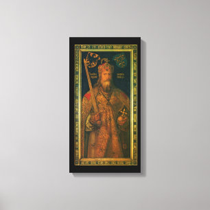Charlemagne Stretched Canvas Print Leinwanddruck