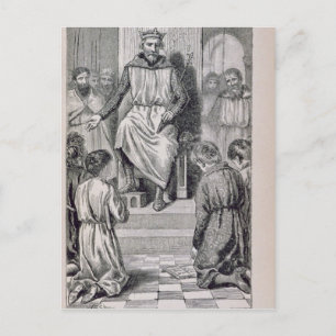 Charlemagne und die Boys Postkarte
