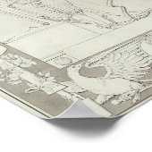 Charlemagne und Heymon, 1804-5 Poster (Ecke)