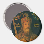Charlemagne von Dürer Magnet (Vorderseite/Rückseite)