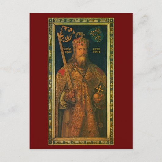 Charlemagne von Durer Postcard Postkarte (Vorderseite)