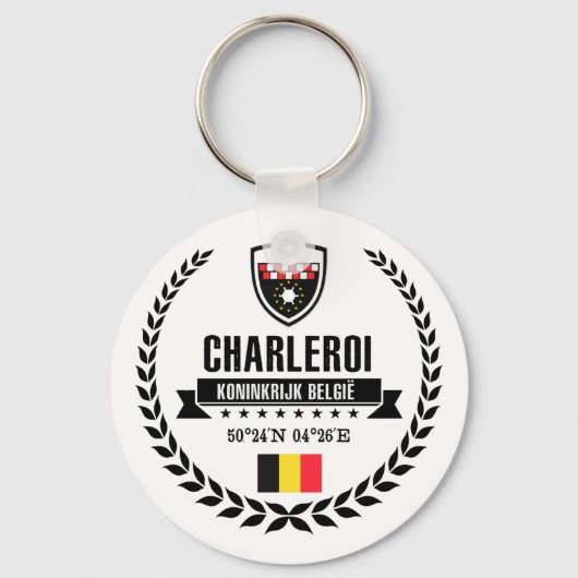 Charleroi Schlüsselanhänger (Vorderseite)