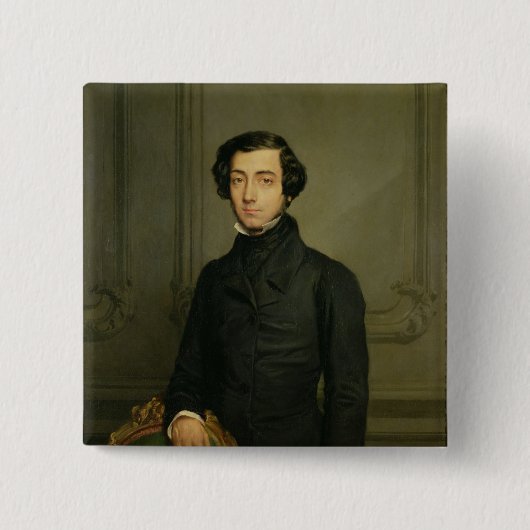 Charles-Alexis-Henri Clerel de Tocqueville 1850 Button (Vorderseite)