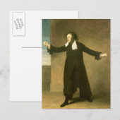 Charles als Shylock in 'Der Händler von Venedig' Postkarte (Vorne/Hinten)