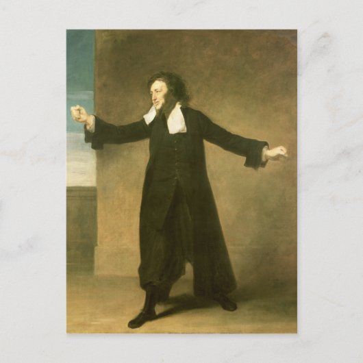 Charles als Shylock in 'Der Händler von Venedig' Postkarte (Vorderseite)