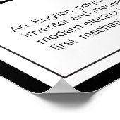 Charles Babbage Poster (Ecke)