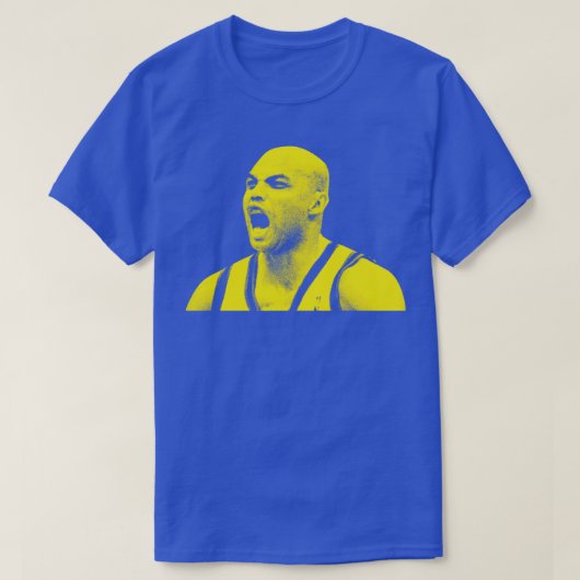 Charles Barkley New Sketch Retro T-Shirt (Design vorne)