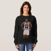 Charles Barkley T Shirt Basketball Fan Hoodie (Vorne ganz)