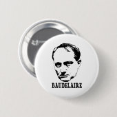 Charles Baudelaire Button (Vorne & Hinten)