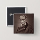 Charles Baudelaire Button (Vorne & Hinten)