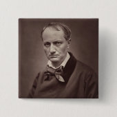 Charles Baudelaire Button (Vorderseite)