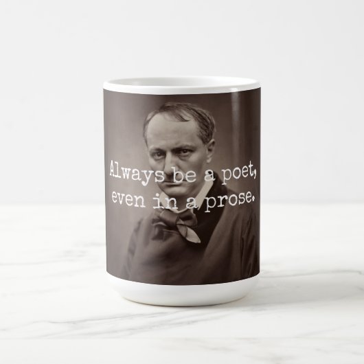 Charles Baudelaire Kaffeetasse (Mittel)
