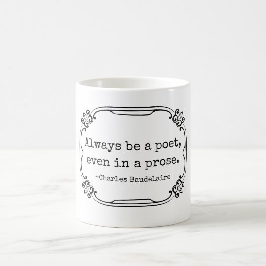 Charles Baudelaire Kaffeetasse (Mittel)