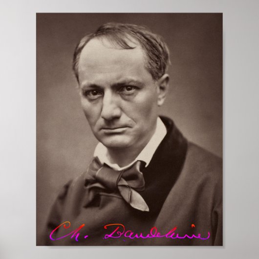 Charles Baudelaire Poster (Vorne)