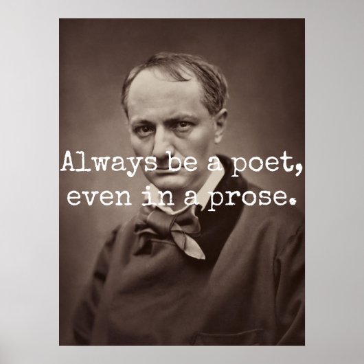Charles Baudelaire Poster (Vorne)