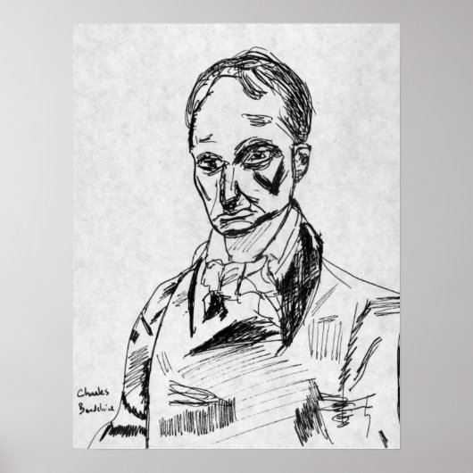 Charles Baudelaire Poster (Vorne)