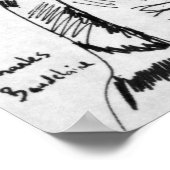 Charles Baudelaire Poster (Ecke)