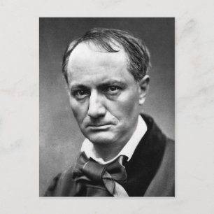 Charles Baudelaire Postkarte