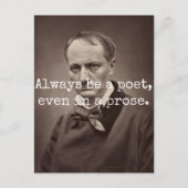 Charles Baudelaire Postkarte (Vorderseite)