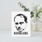 Charles Baudelaire Postkarte (Stehend Vorderseite)