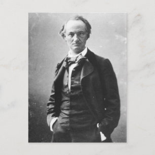 Charles Baudelaire Postkarte