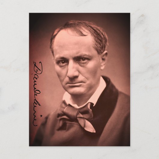 Charles Baudelaire Postkarte (Vorderseite)