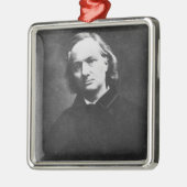 Charles Baudelaire Silbernes Ornament (Links)