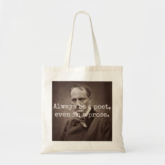 Charles Baudelaire Tragetasche (Vorne)
