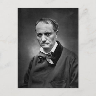 Charles Baudelaire - Vintages Foto 1878 Postkarte