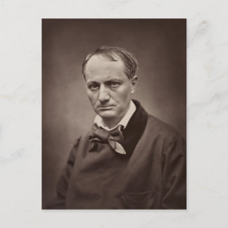 Charles Baudelaire von Étienne Carjat Postkarte
