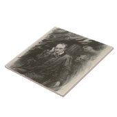 Charles Baudelaire (von Georges Rochegrosse) Fliese (Seite)