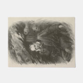 Charles Baudelaire (von Georges Rochegrosse) Fußmatte (Vorderseite)