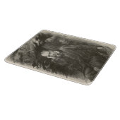 Charles Baudelaire (von Georges Rochegrosse) Schneidebrett (Ecke)