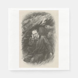 Charles Baudelaire (von Georges Rochegrosse) Serviette