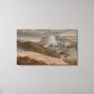 Charles Blomfield - Rosa Terrassen Leinwanddruck