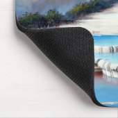 Charles Blomfield White Terraces, Neuseeland Mousepad (Ecke)