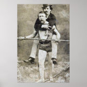 Charles Blondin - Acrobat Poster (Vorne)