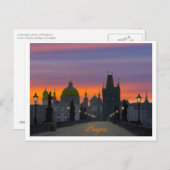 Charles Bridge Post Card Postkarte (Vorne/Hinten)