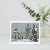 Charles Bridge post card Postkarte (Stehend Vorderseite)