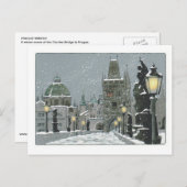 Charles Bridge post card Postkarte (Vorne/Hinten)