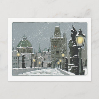 Charles Bridge post card Postkarte