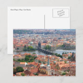 Charles Bridge Postcard Postkarte (Vorne/Hinten)