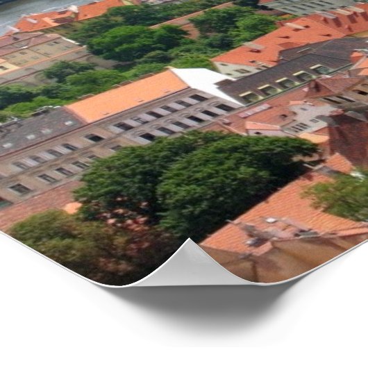 Charles Bridge Poster (Ecke)