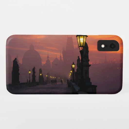 Charles Bridge Prag Case-Mate iPhone Hülle (Rückseite (Horizontal))